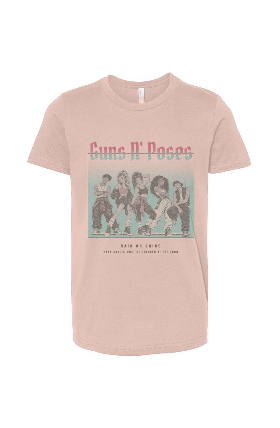 Gun's and Poses Girl's Tee