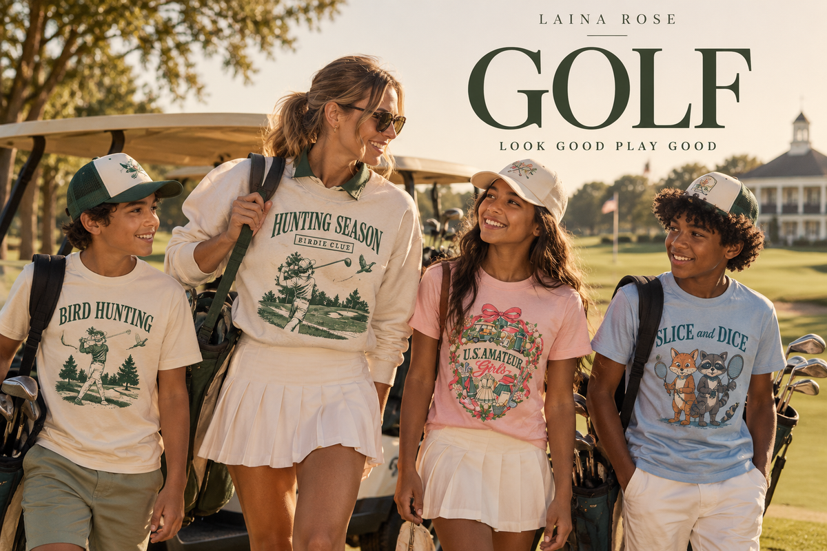 Laina Rose golf collection