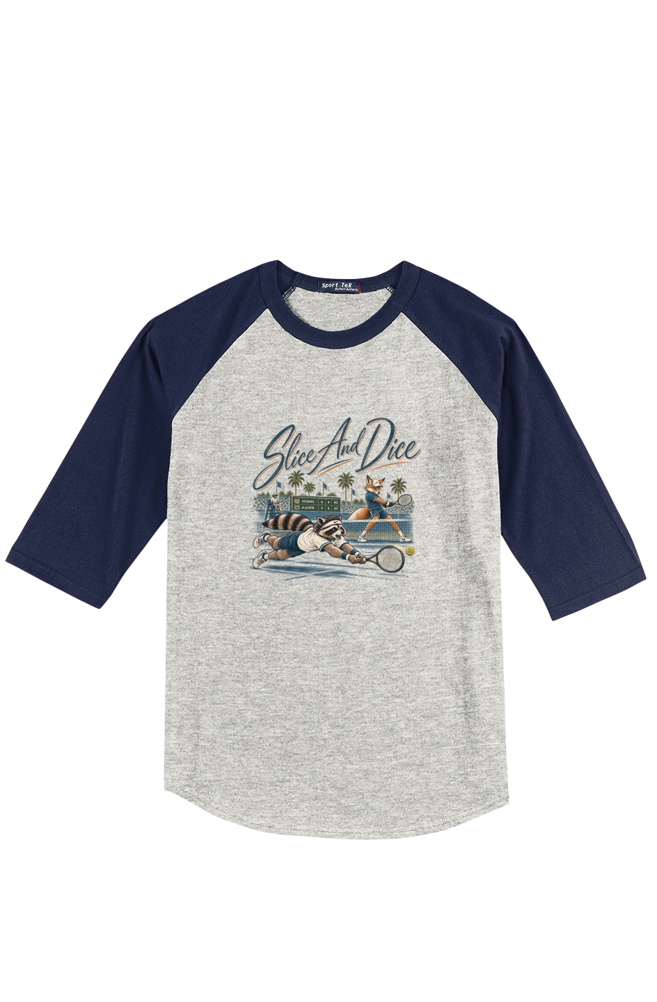 Slice and Dice Baseball Tee