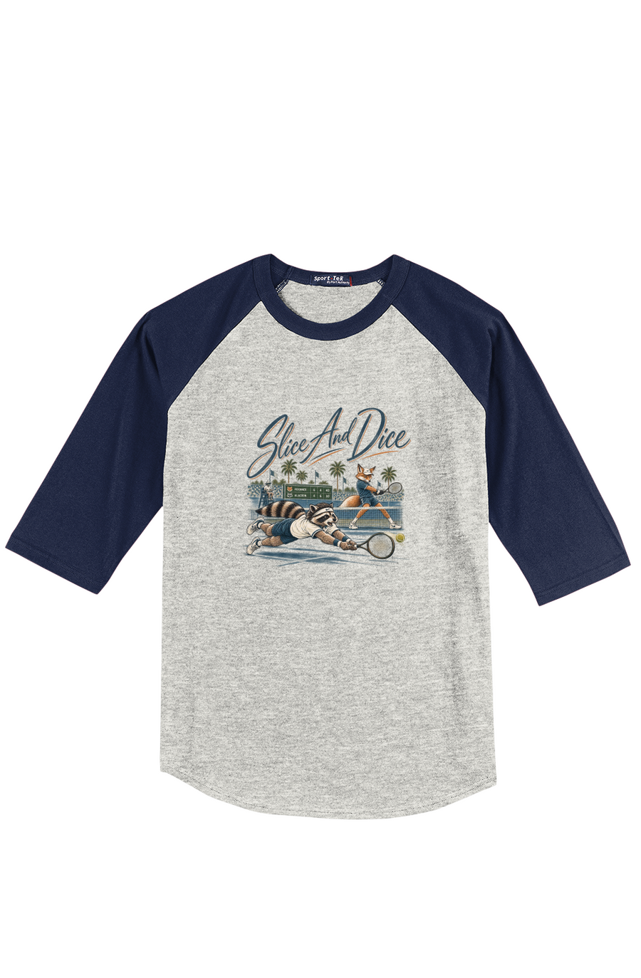 Slice and Dice Baseball Tee