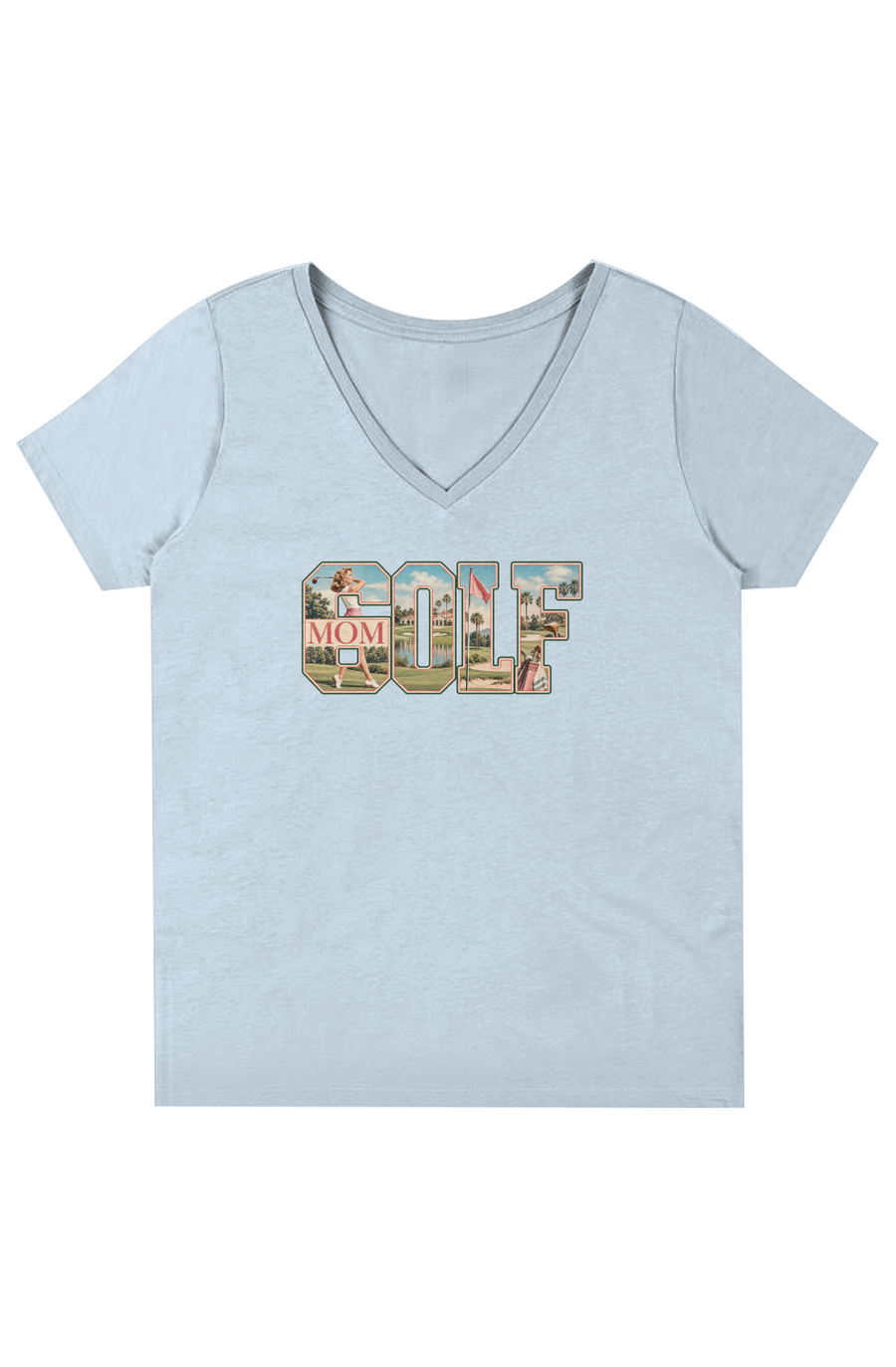 Golf Mom Women's V-Neck