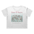 Gun's and Poses Women's Flowy Cropped Tee
